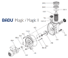 Изображение Комплект для ремонта насоса Badu Magic (I/II) 6
